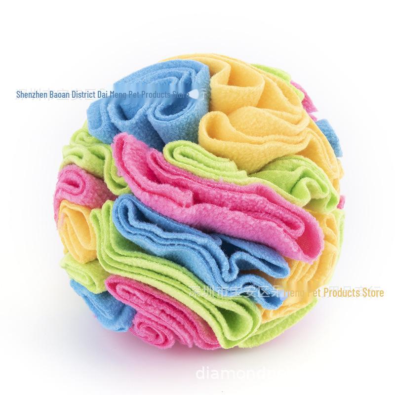 «Улучшенный мяч для нюхания собак — интерактивная игрушка для домашних животных, которая вынюхивает закуски»