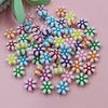 Бабочка Шарик Аксессуары Ручной Работы Материал Цветок Украшения Буква 100 шт Акрил DIY Бисер Ожерелье Браслет