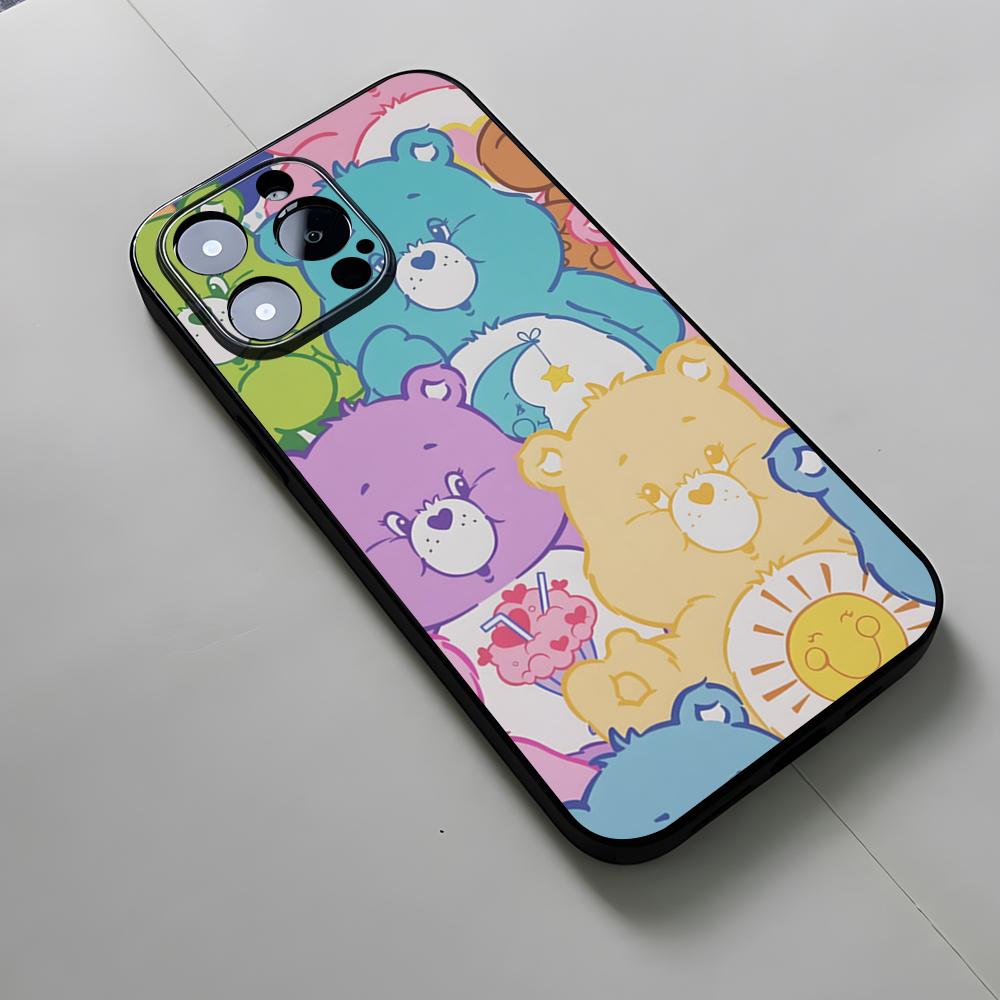 Cute Care Bearss Phone Case For Iphone 16 15 12 14 Se 2020 16 Pro Picture Printing/pattern Max 11 13 Xr X Xs Mini Plus Funda She
