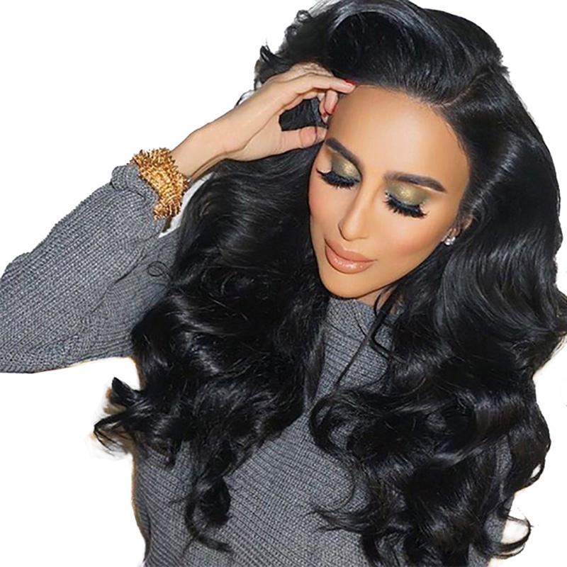 Body Wave Lace Front Wigs For Women Featuring Luxurious Pre Plucked Design With Baby Hair