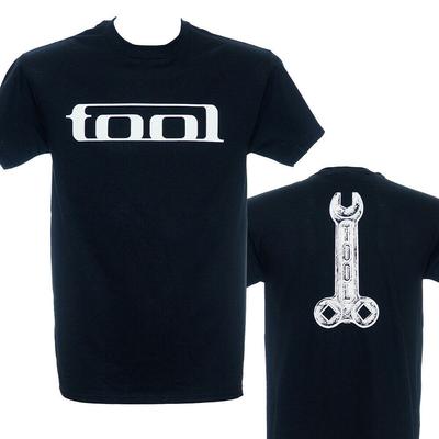 Футболка унисекс Tool с лентой и гаечным ключом l