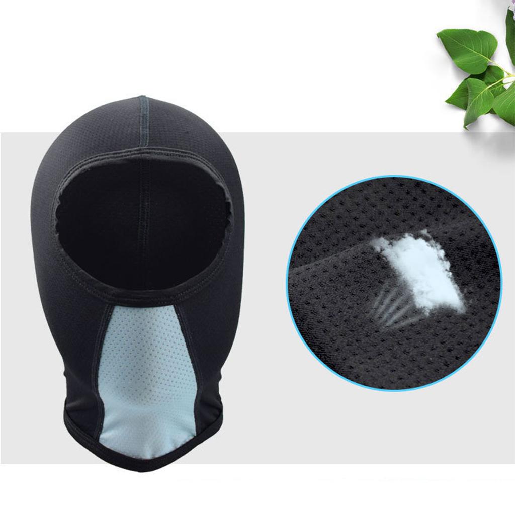 Дышащая Балаклава Мотоциклетная полнолицевая маска Мотоциклетная маска Мотокроссовый шлем Капюшон для езды на шее Мотоциклетный аксессуар