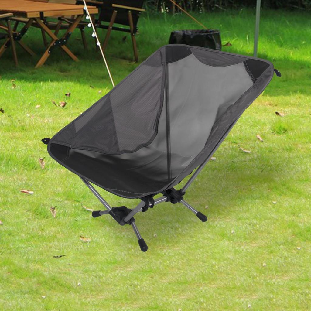 Beach Chair Camping Folding Breathable Nylon Mesh Seat Sturdy Lightweight Furniture Fishing