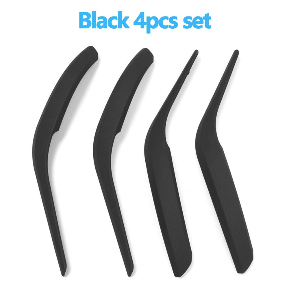 4PCS Set Car Interior Door Front Rear Left Right Pull Handle Outer Cover Trim For BMW X1 E84