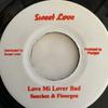 7-дюймовая пластинка SANCHEZ FLOURGON Love Mi Lover Bad NONE Sweet Love Ямайка Регги Ска Даб Б/У