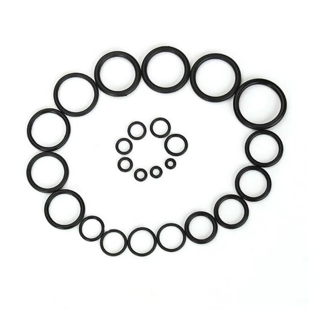 400Pcs Durable Rubber O-Ring Gasket Heat-resistant Gasket Washer Tool Kit Refrigerant System