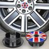 Наклейки на центральные колпачки колес автомобиля 52 мм 54 мм для MINI R55 R56 F55 F56 R57 R58 R59 Cooper JCW Clubman Countryman Аксессуары для колпачков ступицы