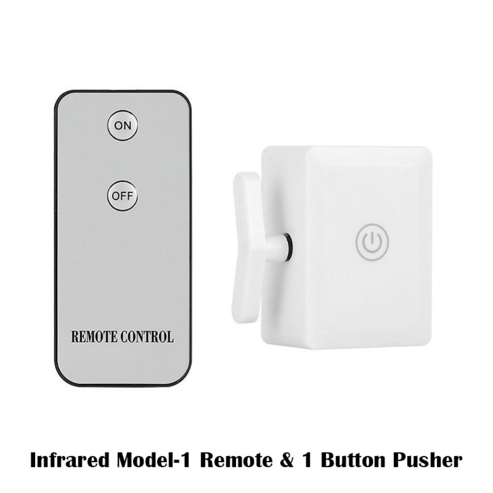 Artifact Wireless Light Button Rechargeable Remote Switch Lazy Light Off Robot  Home Accessories