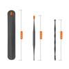 2PCS Silicone Ear Pick Double Head Ear Cleaner 360 degrees  Spiral Swab Ear Wax  Removal Tool Ear Cleaning Sticks