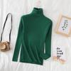 Elegant Knit Sweater For Women With High Neck Slim Fit Long Sleeve Casual Wear