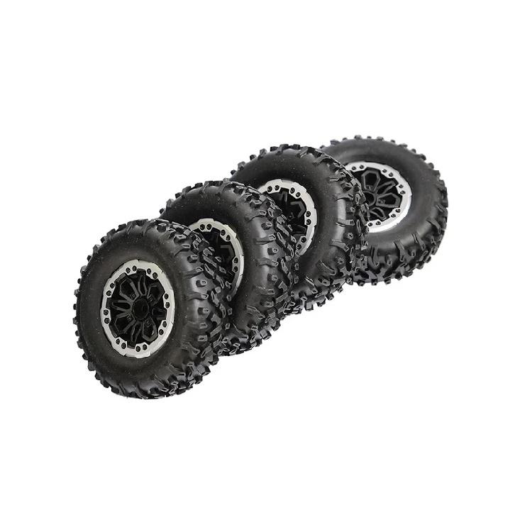 4pcs 64mm Miękka Opona Do MN D90 MN98 MN99S WPL C14 C24 C34 B14 B24 LDRC P06 LD1297 LD1299 RC Car Upgrade Parts Akcesoria