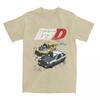 Футболки Initial D Tandems AE86 Vs FD Rx-7 Drift Racing Car Apparel Tee Shirt T-Shirt Gift Idea Clothing