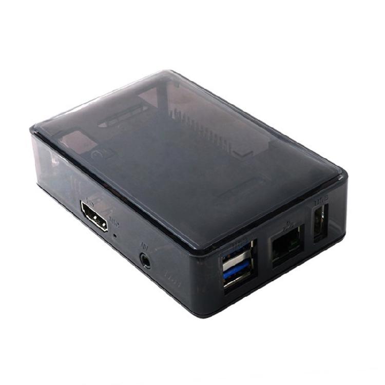 Durable ABS Cover Case for Orange Pi 3 LTS Protector Enclosure Transparent Black