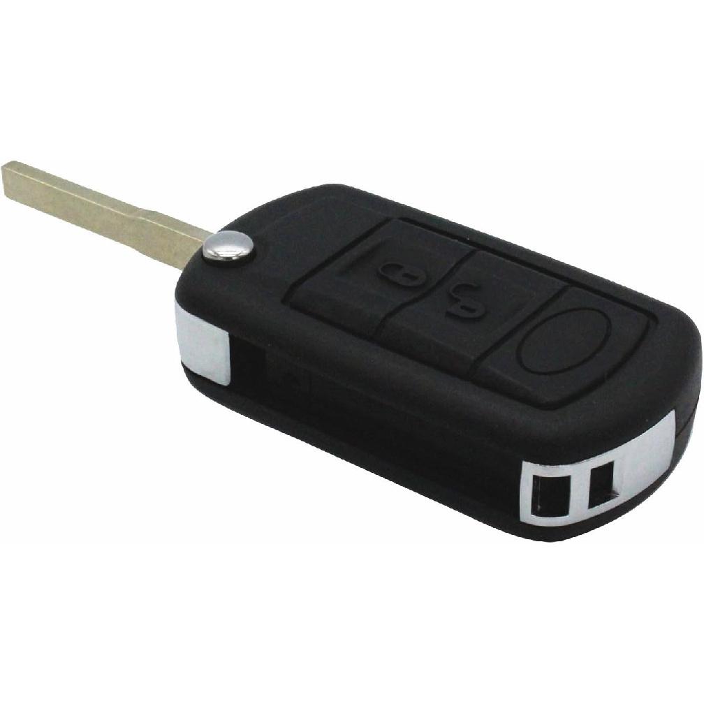 3 Buttons With Uncut Blade Remote Key Fob Case Replacement For Range Rover LR3 2005 2006 2007 2008 2009