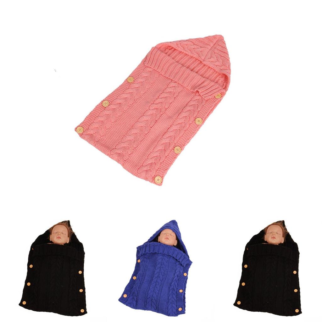 Baby Knitted Sleep Sack With Buttons For Infant Toddler Comfort And Warmth