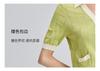 Temperament plaid age reducing women's short sleeved knitted shirt with 2026 summer design sense, thin and slim shirt top
