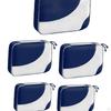 6 Pieces Clothes Shoes Cosmetics Storage Bags, Packing Cubes, Luggage Bags Set for Coats