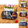 Sonic The Hedgehog Ink Pen Storage Bag With Spacious Design For Stationery And Makeup