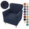Чехол на стул из флиса, спандекс, клубное кресло, чехлы для гостиной, эластичные чехлы на один диван, домашняя барная стойка, отель