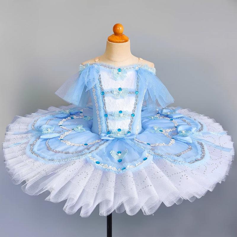 Summer Ballet Dress Dance Performance Costume Fashion Dresses for Girls Ballerina Clothing Children's Stage Outfit kids clothes