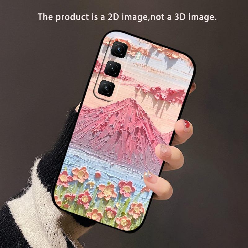 Чехол для телефона Infinix Hot 60 Pro 60Pro 4G Новый модный милый чехол для Infinix Hot60 Pro X6885 Мягкий ТПУ Силикон Противоударный Бампер