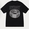 Футболка Stussy Tough Tread Черная Размер L Новая с бирками Унисекс
