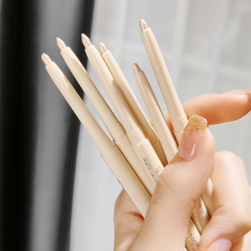 Матовый осветляющий карандаш для теней Lying silkworm Eyeliner Gem Pen Eyeliner Pen Concealer Pen Beige Skin Tone Smooth Contour Eye Shadow