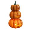 Halloween Light Up Stacked Pumpkins Halloween Party Decor Indoor Outdoor Decorations