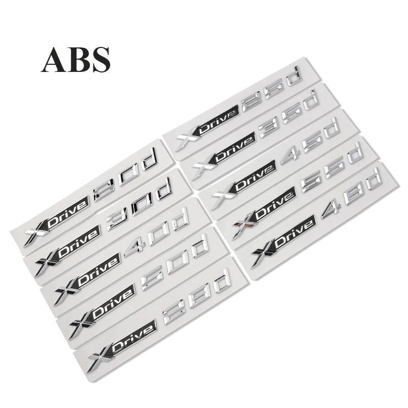 3D новый Xdrive 20d 30d 35d 40d 50d 20i 25i 30i автомобильное крыло эмблема багажник значок наклейка