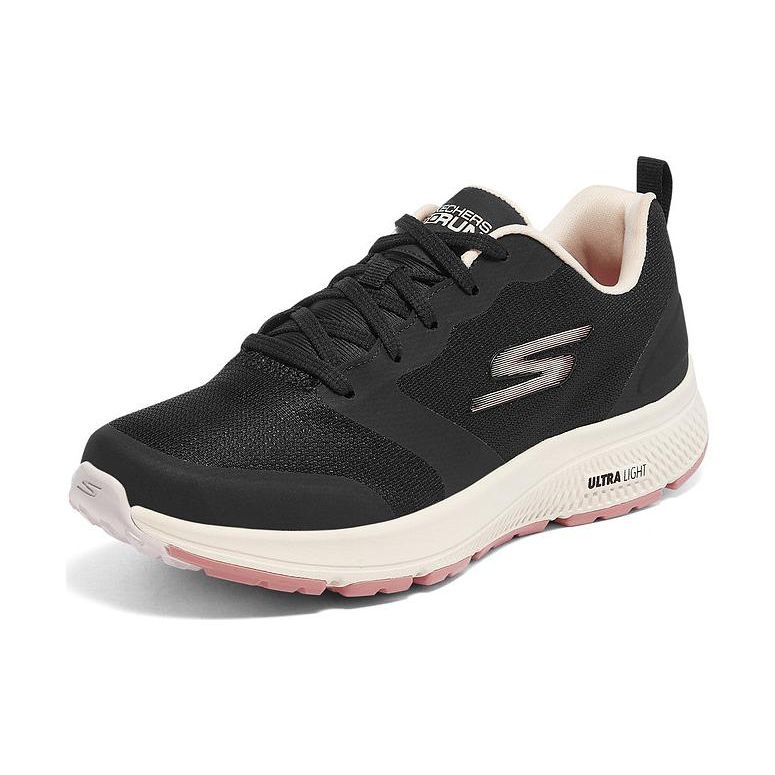 Skechers Go Run Постоянные Удобные Универсальные Низкие Кроссовки для бега Женские кроссовки Черный 128275-BLK