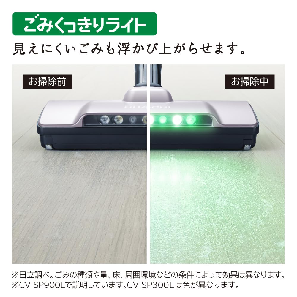 Hitachi Пылесос Power Cal Cyclone Type N Light Gold Сделано в Японии Сильная мощность 300 Вт Легкий CV-SP300L Самоходный