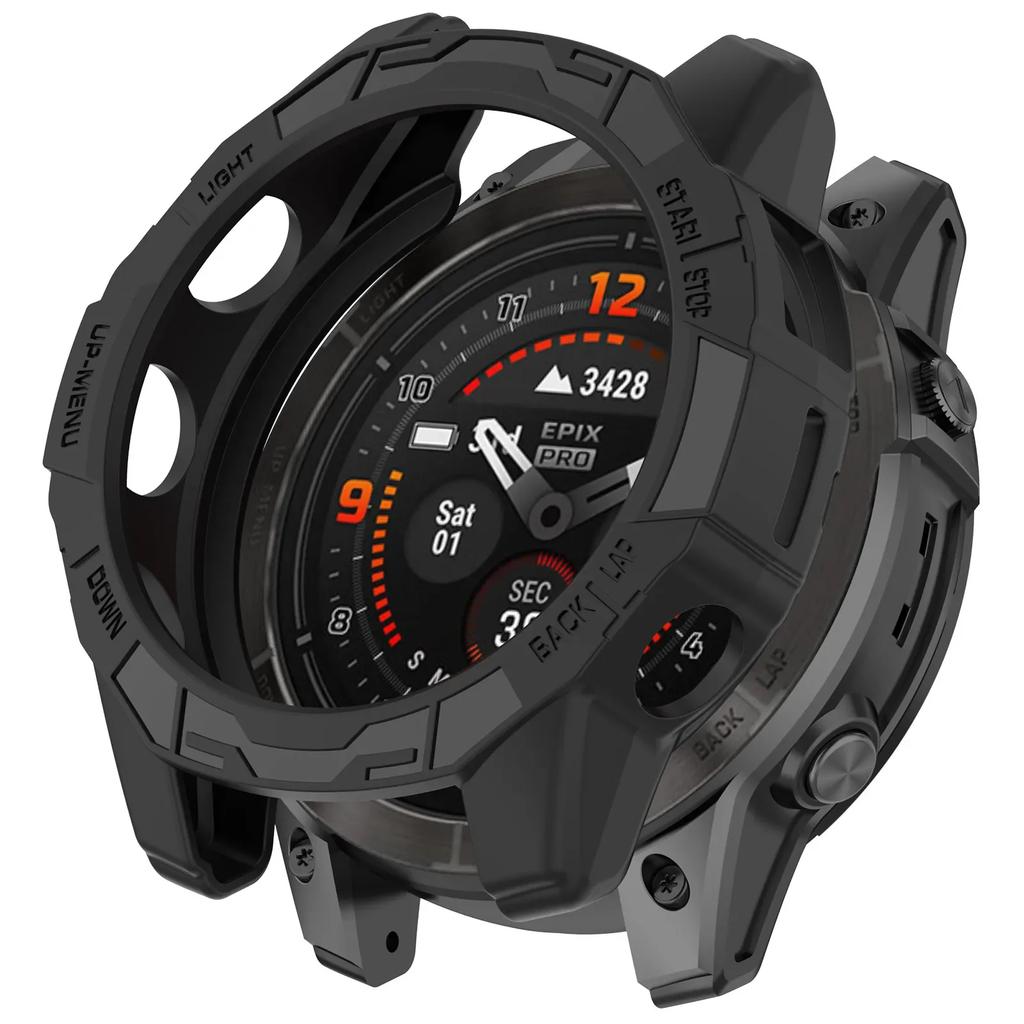 Protective Case Hollow protective shell For Garmin Fenix 7 7S 7X Bumper Silicone Cover For Garmin Epix Pro 42mm 47mm 51mm Cover