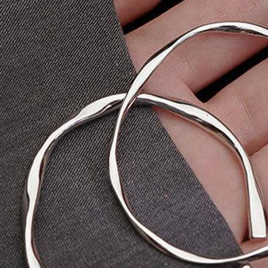 Женский браслет-открытие, простой стиль, регулируемый, гладкий, полированный, медный, нестандартные украшения на запястье