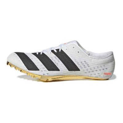 Adizero Finesse Spikes White Gold Solar Red Unisex Sneakers Footwear-White Core-Black FY4081