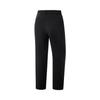 Li Ning Fitness Series Solid Color Mid Waist Breathable Versatile Straight Leg Casual Pants Men Bottoms Black AKYV149-1