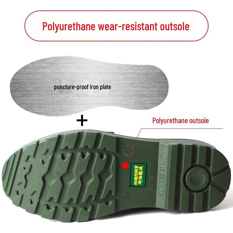 Мужские легкие защитные рабочие сандалии GUAIKEAI