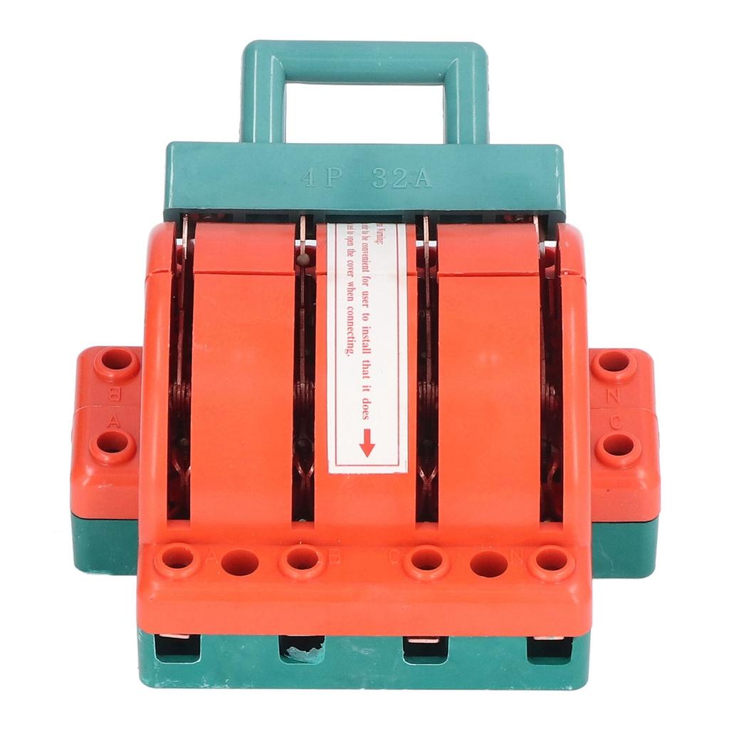 32A 4-полюсный двухполюсный ножевой выключатель 3-фазный электрический разъединитель ножевой выключатель для дома