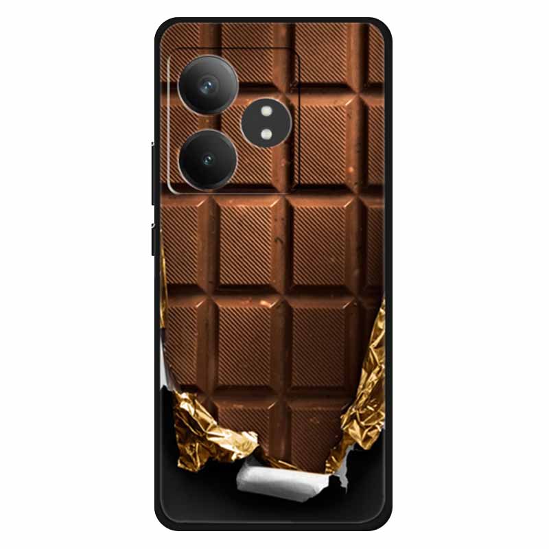 Чехол Для Realme GT 6T / GT 6 Чехлы Силиконовый Планета Расписной ТПУ Мягкая Задняя Крышка Телефона Для RMX3853 Защитный Чехол RMX3851 GT 6