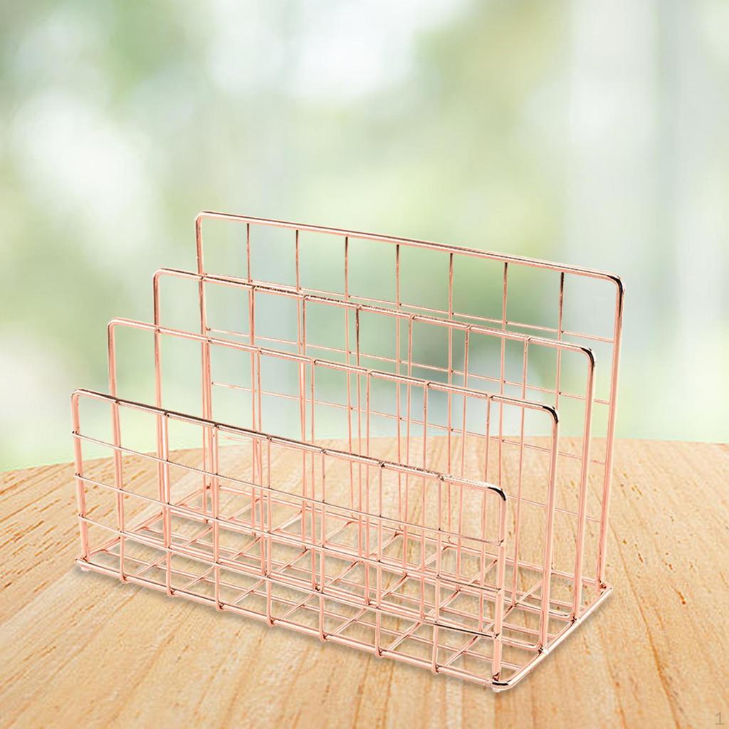 Настольная книжная полка, сортировщик папок для файлов, железный переплет, держатель для книг, органайзер для книг, почтовых кулинарных книг,