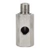 M12x1.5 18 NPT Turbo Oil Pressure Sensor Tee Adapter Stainless Steel Car Accessories