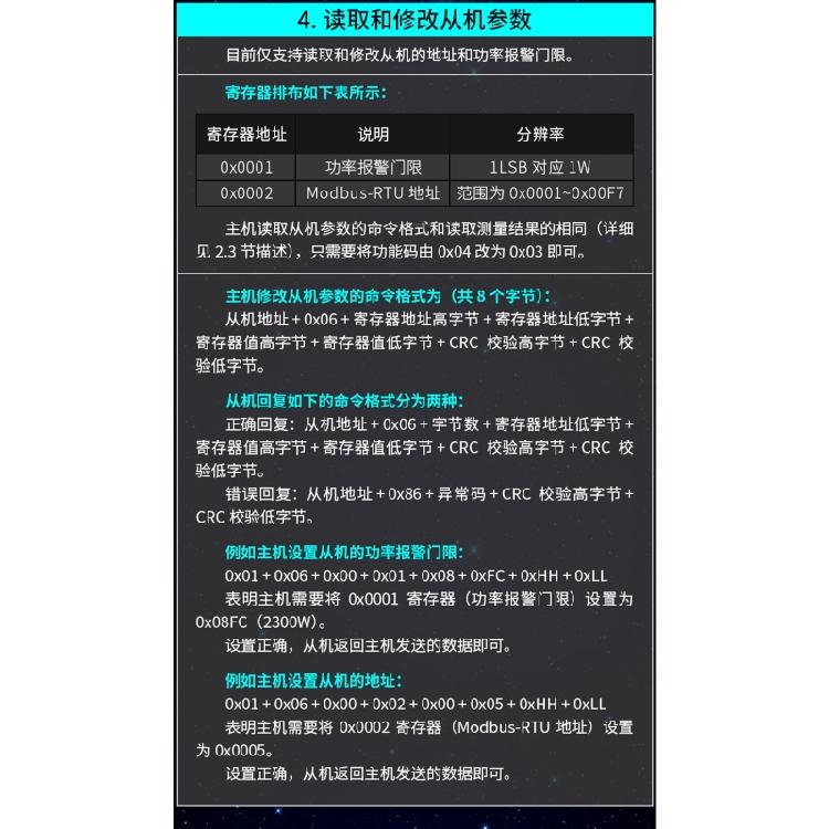 PZEM-004T Однофазный счетчик ватт-часов Коммуникационный модуль 80-260В Измеритель энергии