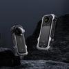 Универсальная рамка PGYTECH Insta360 X4 для Insta360 Поддерживает вертикальную и горизонтальную ориентацию Открывается и закрывается для плавной работы с винтами Холодный башмак Экшн-камера и