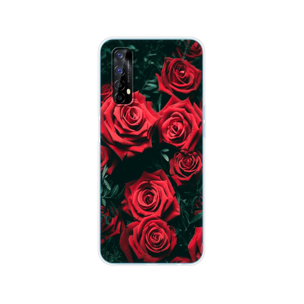 Чехол для Realme 7 для OPPO Realme 7 Pro, противоударный мягкий силиконовый чехол из ТПУ для задней панели телефона Realme7 7Pro, чехол-бампер, чехол