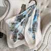 90cm *90cm Design Scarf Lady Shawl Printed Silk Felt Headscarf Scarf Lady Headscarf Square Scarf Lady Wrap Scarf 2021