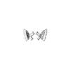 Flash Diamond Temperament Super Fairy Earrings, Female Tide Mori Small Fresh Three-Dimensional Butterfly Earrings