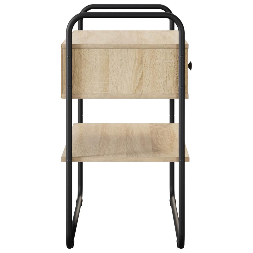 Console Table Sonoma Oak 80 x 40 x 75 cm Particleboard