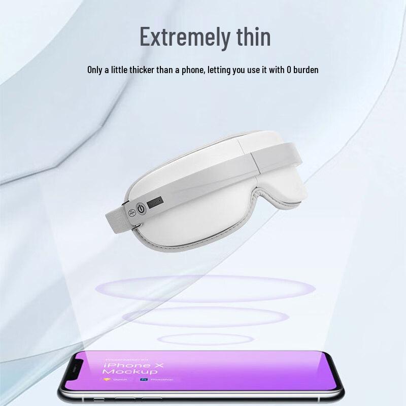 Умный Bluetooth-массажер для глаз с вибрацией и музыкой