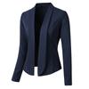 Women Fashion Solid Tops Long Sleeve Jacket Ladies  Wear Cardigan Coat