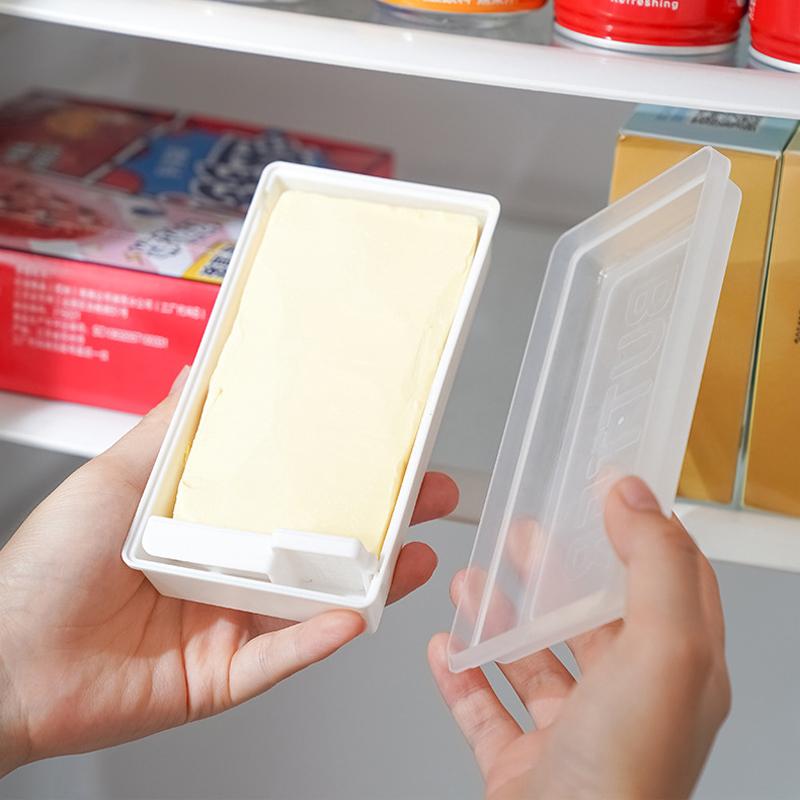 Масленка с крышкой, коробка для хранения свежего масла с резаком, настольная коробка для масла для хранения в холодильнике дома