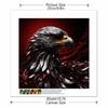 New Arrival 5D DIY Full Circle Diamond Painting "Red Flying Eagle" Embroidery Cross Stitch Home Decor Gift